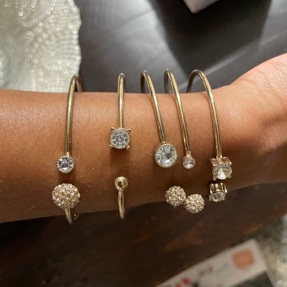 Cuffed bracelets